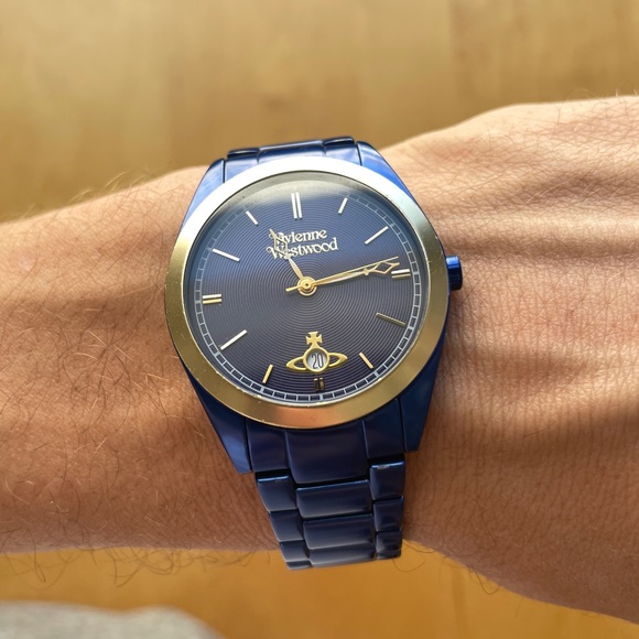 Vivienne Westwood Other - Blue stainless steel vivienne watch